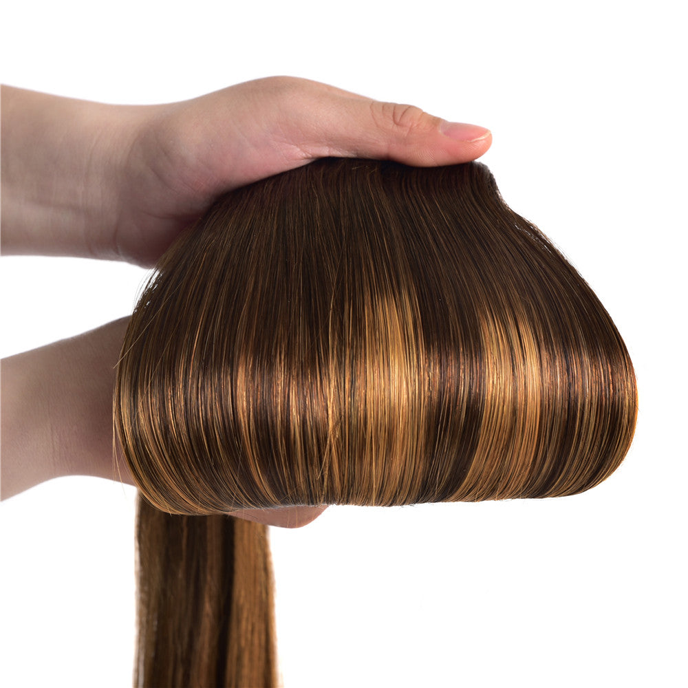 Clip in Hair Extensions Remy Human Hair Clip in Human Hair Natural Straight Clip in Extensions Full Head 7pcs 2.47 oz Long Straight Real Hair